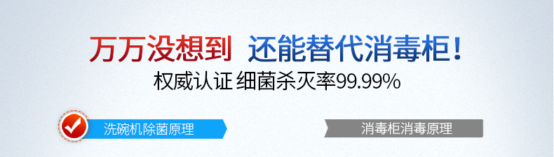 Midea/美的 WQP6-3206A-CN 洗碗機嵌入式 臺式 家用全自動洗碗機