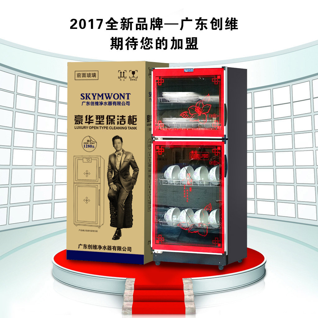 各品牌家用消毒柜 大容量中溫雙門立式消毒碗柜 會(huì)銷禮品廠家批發(fā)