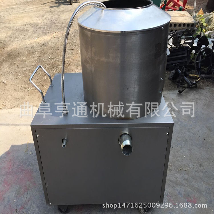 廠家供應(yīng) 全自動土豆脫皮機 不銹鋼商用土豆磨皮機 去皮機