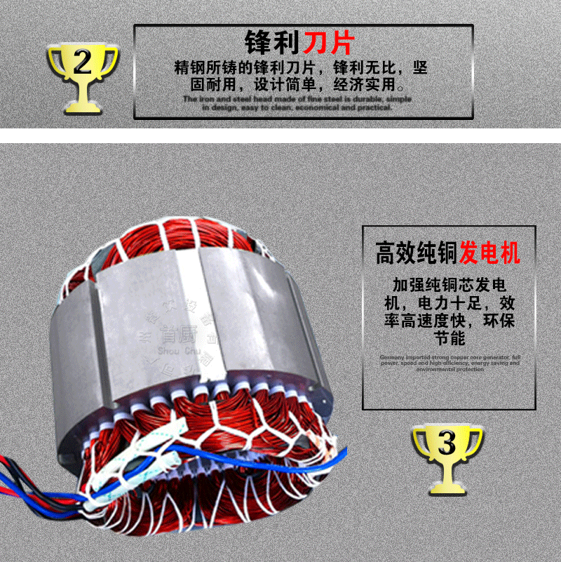 百成QS-600豪華型食物切碎機 商用切碎機