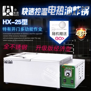 HX-25型商用電炸鍋 油炸鍋電熱油炸爐 炸油條機 華欣正品 質保