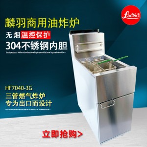 華菱電炸爐油炸爐 油炸鍋炸薯條機炸鍋商用燃氣炸爐