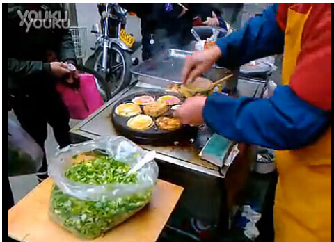 新品雞蛋漢堡爐燃氣七孔電子打火漢堡機 商用 燃氣紅豆餅機 不粘