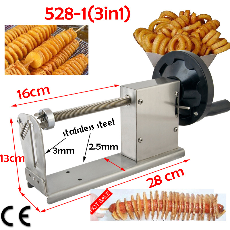 528-1商用薯塔機(jī) 美食節(jié)龍卷風(fēng)薯片機(jī) 薯二薯二旋風(fēng)香腸薯塔機(jī)