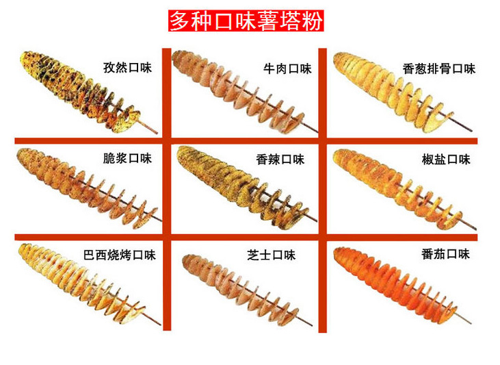 暢銷品不銹鋼半自動薯塔機半自動拉伸旋風土豆機家用薯片機出口單