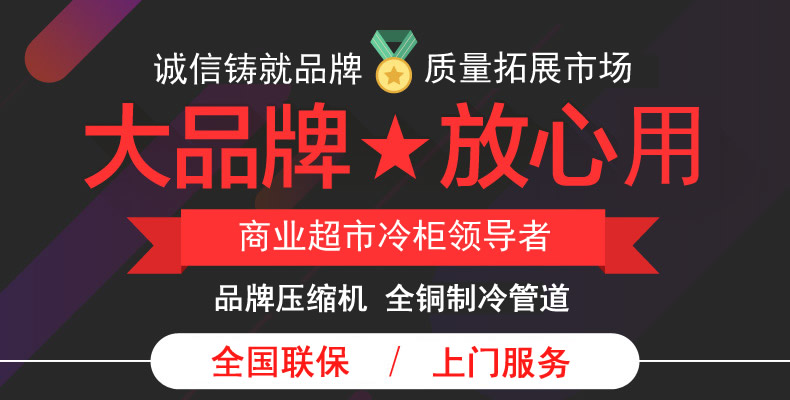 冰柜商用臥式冷藏冷凍單溫雙門頂開家用大冷柜大容量全銅管節能