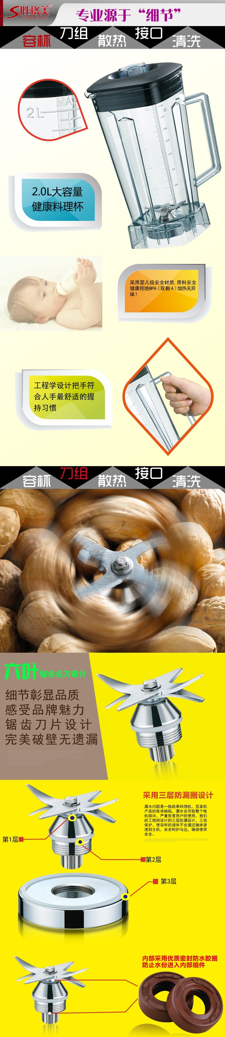 廠家熱銷(xiāo) 家用商用五谷養(yǎng)生料理機(jī) 專(zhuān)業(yè)刨冰 奶昔攪拌機(jī)