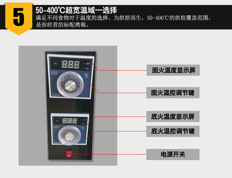 臺式SGP-2-4商用烤箱 雙層大烘爐設備燃氣比薩烤爐 二層披薩烤箱