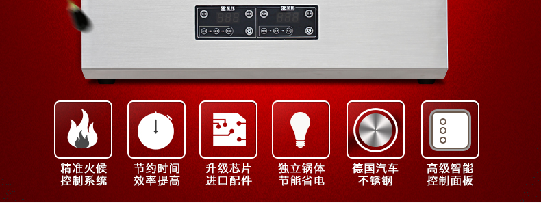 圣托2頭煲仔飯機全自動智能電飯煲數碼多功能鍋家商用電煲仔爐F02