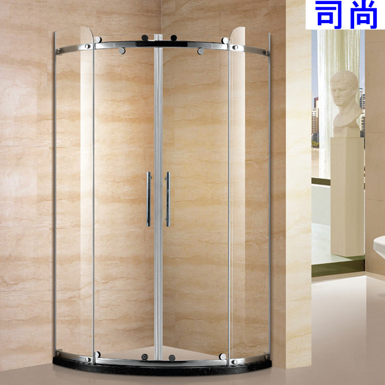 非標訂做酒店整體衛生間304不銹鋼淋浴房 shower door S6046