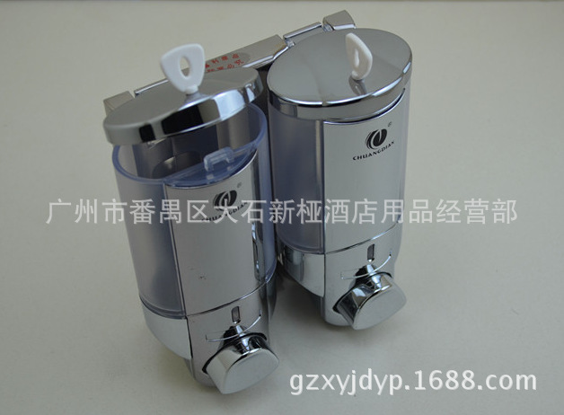 給皂盒 雙頭壁掛式皂液器 皂液機(jī) 星級(jí)酒店賓館專用CD-2016A