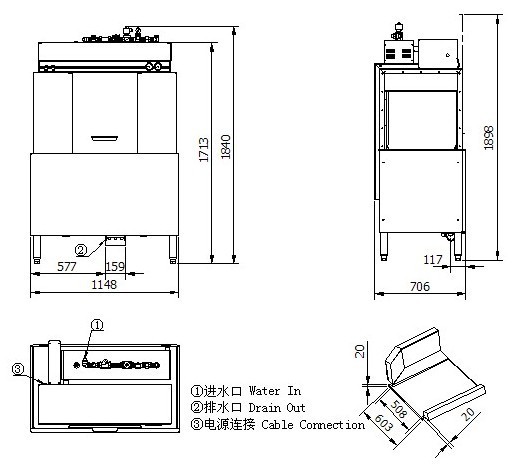 上海通道式洗碗機(jī)租賃，商用洗碗機(jī) 自動洗碗機(jī) 洗碗機(jī)出租 維修