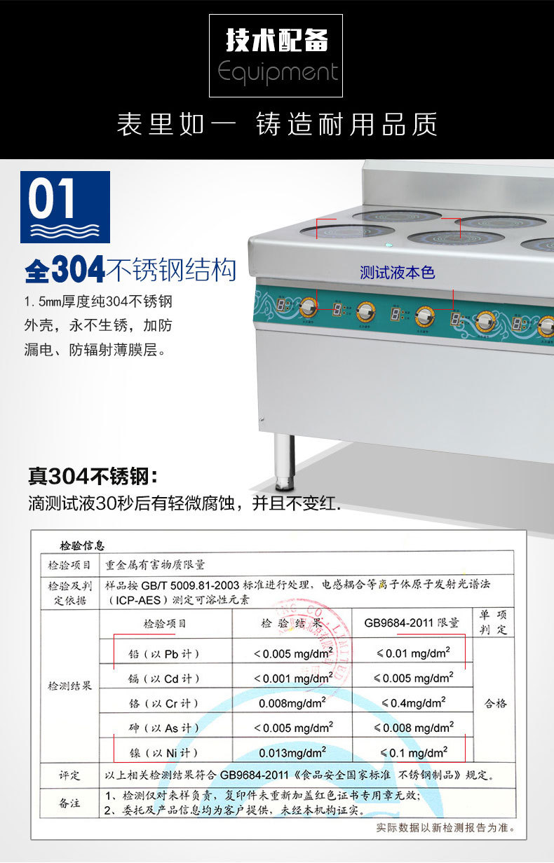 商業電磁爐商用電磁煲仔爐六頭煲仔飯機2.5kw電磁煲仔爐電磁加熱