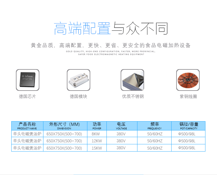 方寧商用電磁爐廠家 單頭矮湯爐 單眼雙眼矮湯爐 全國包郵