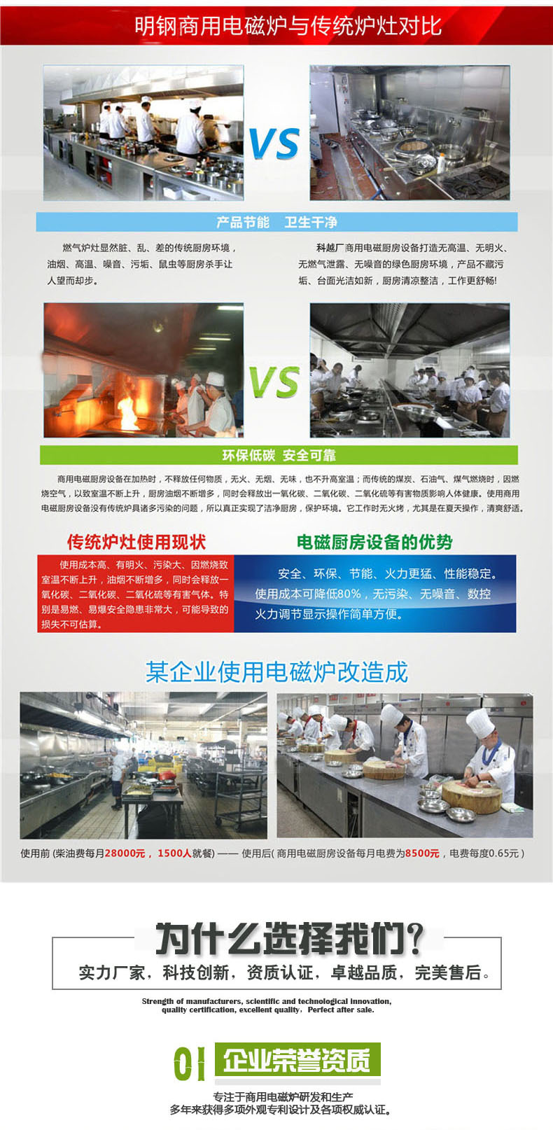 科越廠家直供 明鋼電磁單頭矮湯爐商用電磁爐 工程食堂電磁湯鍋