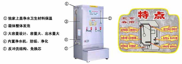 春雨電開水器JKC-C3 防垢節(jié)能電開水機 3kw商用電開水機