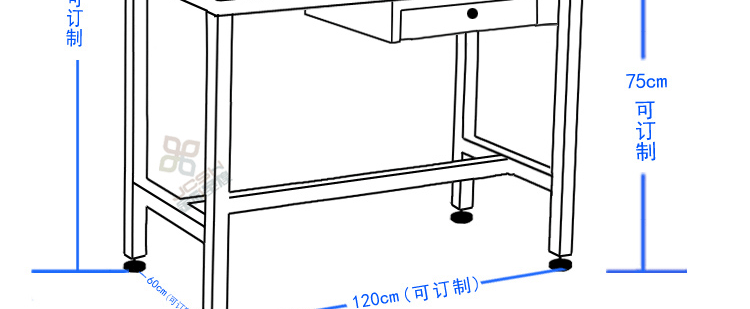 防靜電工作臺訂做 流水線操作臺 帶抽屜工具桌 雙層工作臺帶燈