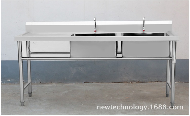 不銹鋼拆裝式單星洗刷臺洗刷池商用廚房設(shè)備洗碗池水池水槽