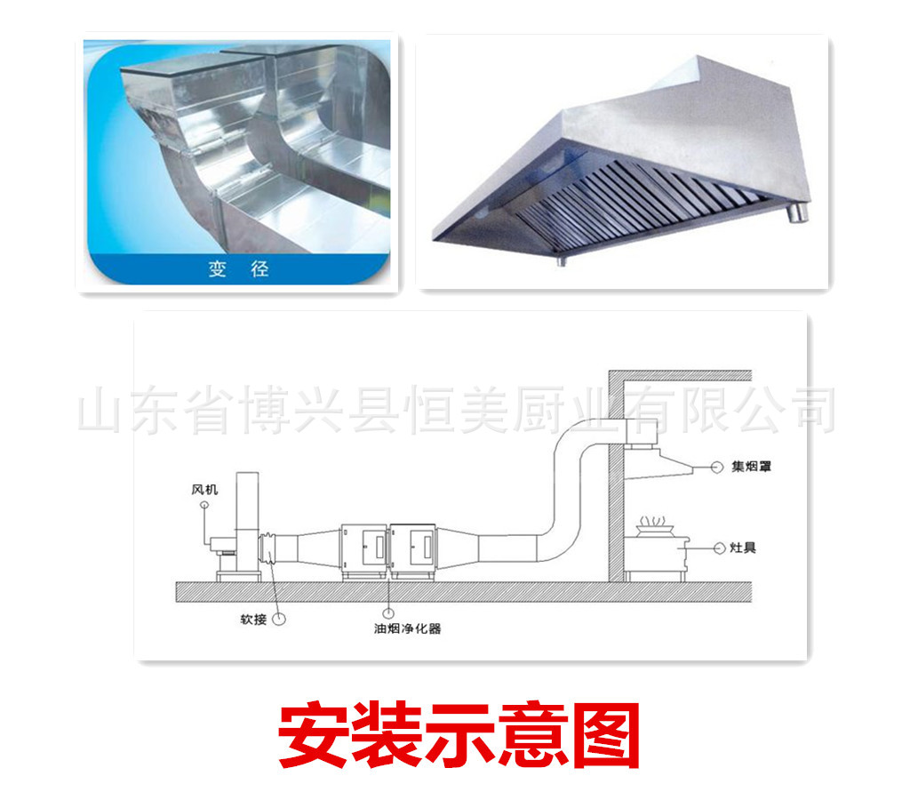 恒美 批發 廠家直銷 一件代發 油煙分離器 油煙凈化器 油煙凈化機