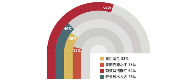 2015年酒店用品企業電子商務狀況大數據解析